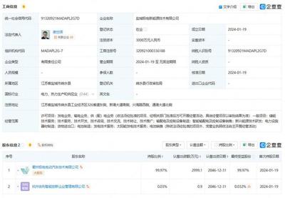 吉利在鹽城成立極電新能源技術公司，深化供配電業務布局